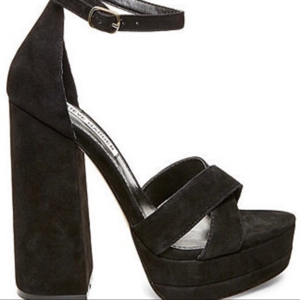 Searching for Lala Steve Madden platform sandals